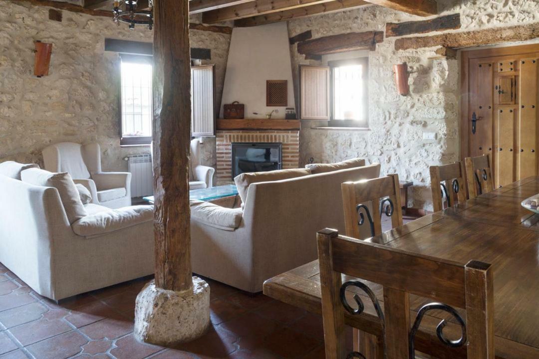 Casa Rural Los Yeros Aldeasona - Segovia Esterno foto