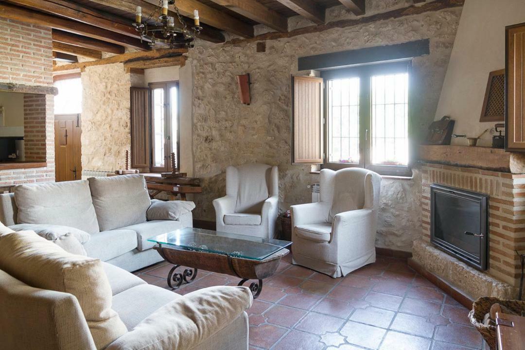 Casa Rural Los Yeros Aldeasona - Segovia Esterno foto